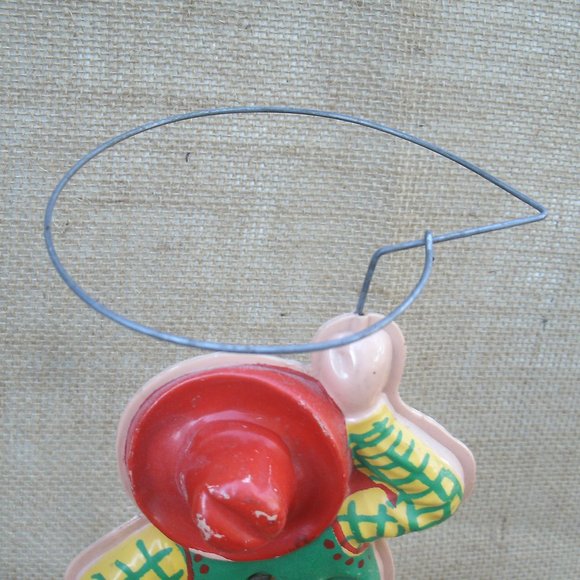 Vintage Round-up Tex Whirling Cowboy Celluloid Wind-up Toy - Picture 13 of 16